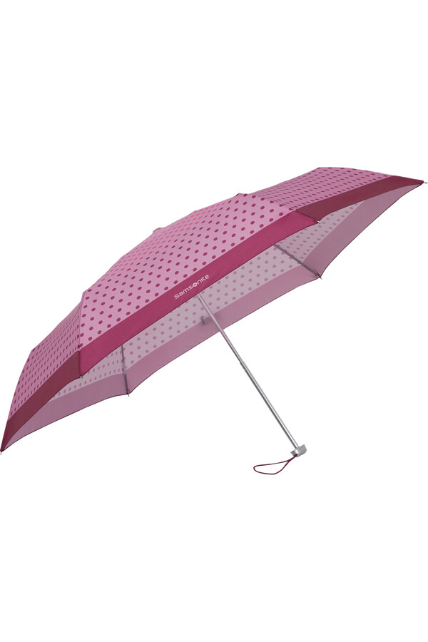 guarda-chuva alu drop s com bolinhas roxas