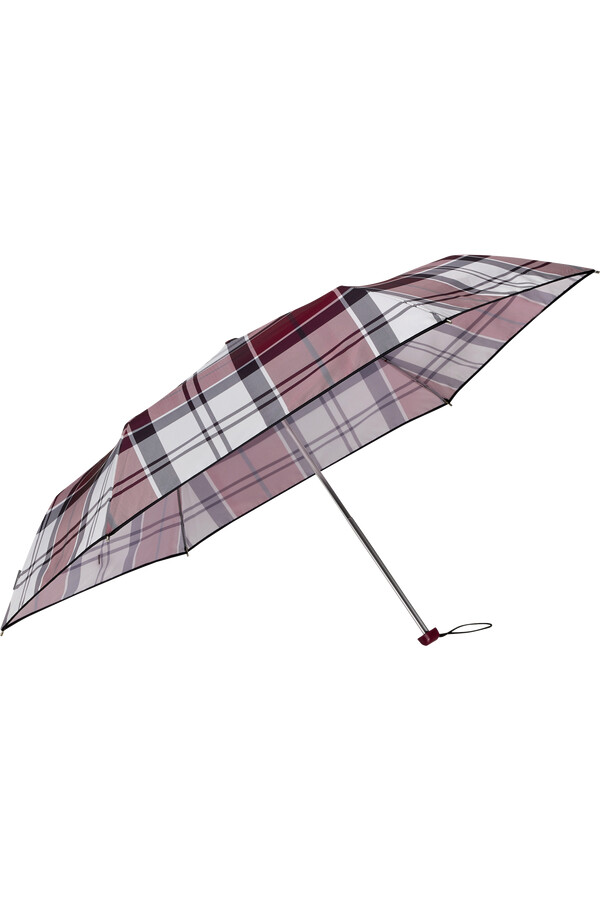 guarda-chuva alu drop s xadrez vermelho granada