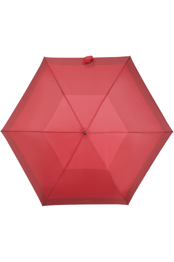 guarda-chuva rain pro com estampa geométrica vermelha