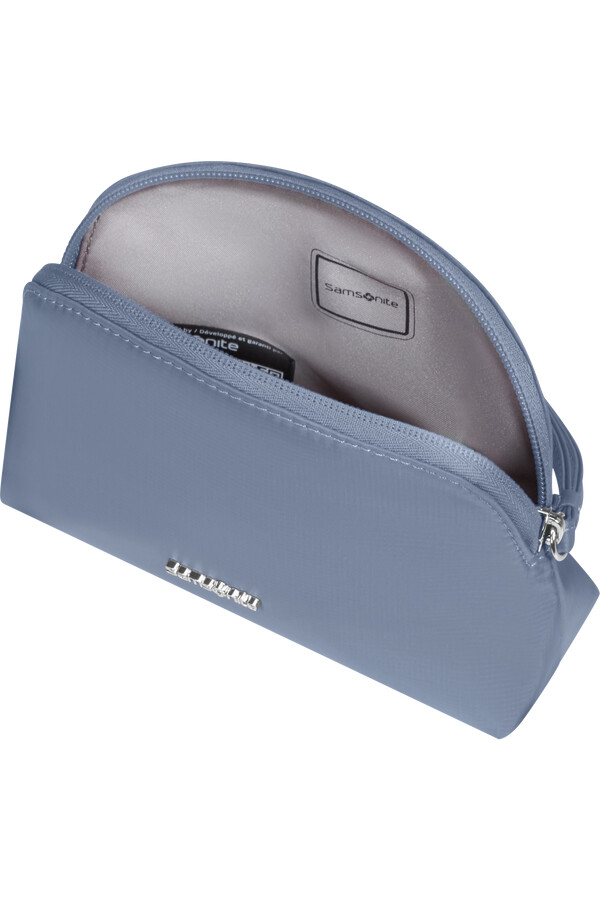 nécessaire move pouchy para cosméticos cor azul tempestade.