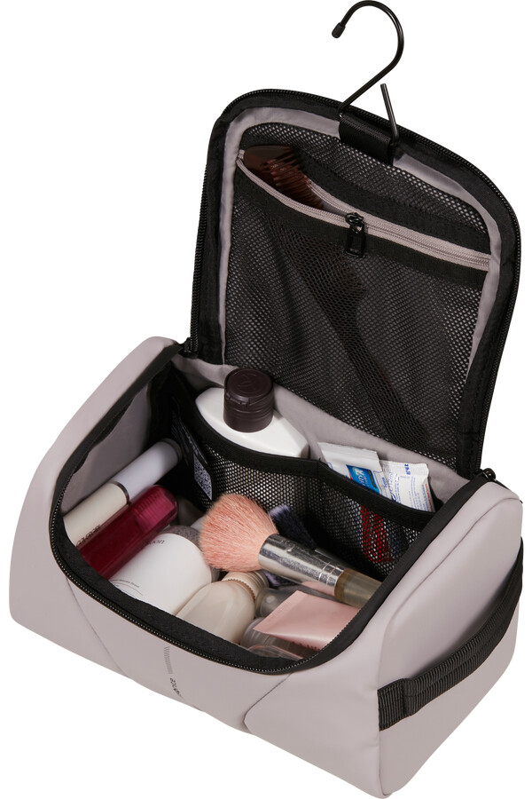 kit de higiene pessoal glam-go cor rosa acinzentado