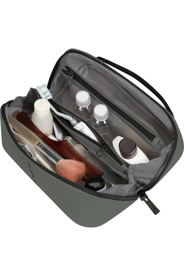 kit de higiene pessoal glam-go com bolsa estampa de hera trepadeira