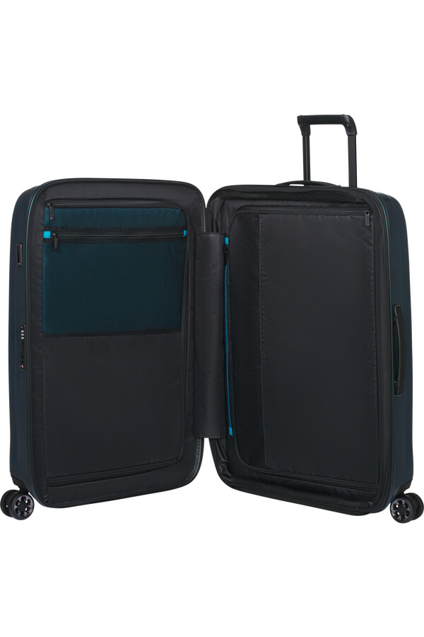 nexis spinner expansível 4 rodas 70cm de profundidade gasolina