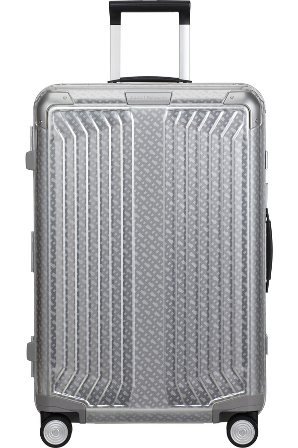 boss mala de viagem samsonite spinning 4 rodas 69cm alumínio monograma