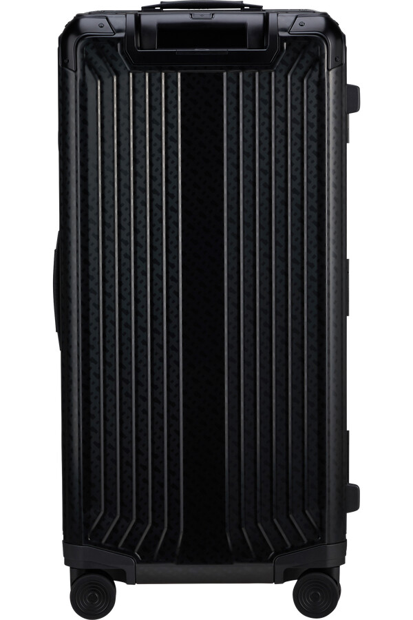 boss mala de rodinhas samsonite spinner 4 rodas 80cm grafite monograma