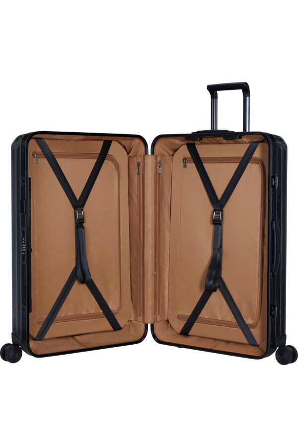 boss mala samsonite spinner 4 rodas 69cm grafite monograma