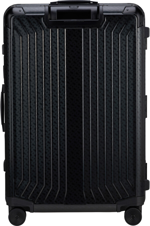 boss mala samsonite spinner 4 rodas 76cm grafite monograma