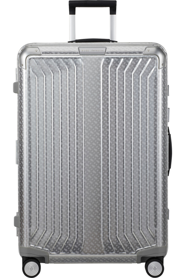 boss mala de viagem samsonite spinning 4 rodas 76cm alumínio monograma