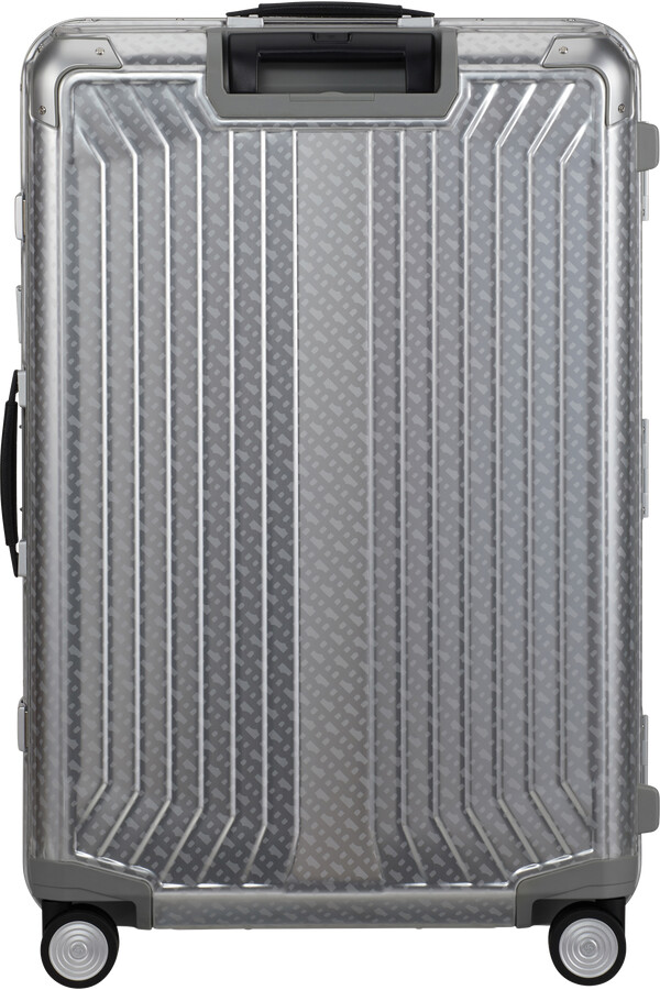 boss mala de viagem samsonite spinning 4 rodas 76cm alumínio monograma