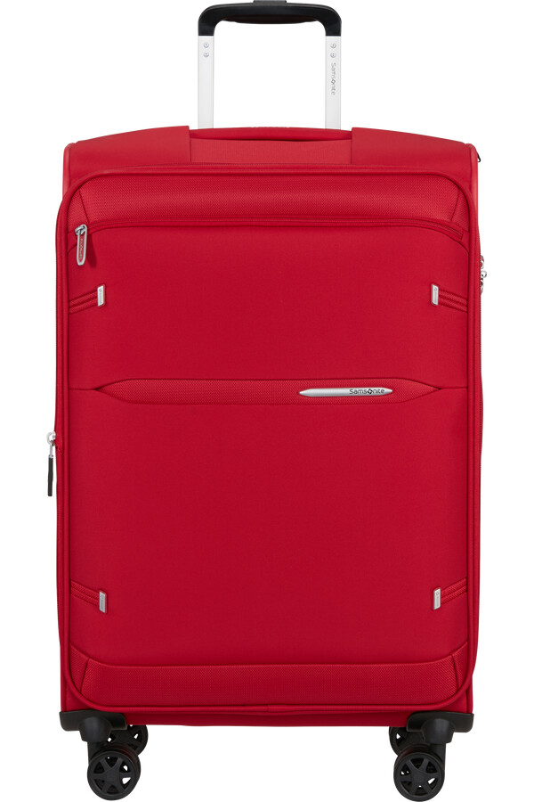 carrinho giratório expansível gotwist 4 rodas 68cm vermelho verdadeiro
