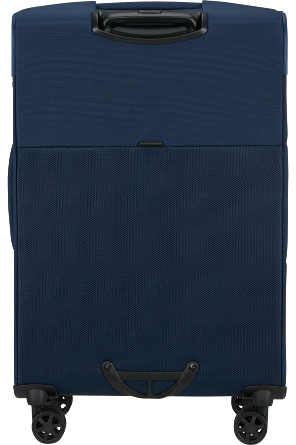 carrinho giratório expansível gotwist 4 rodas 68cm azul marinho