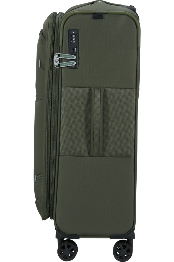 carrinho giratório expansível gotwist 4 rodas 68cm verde