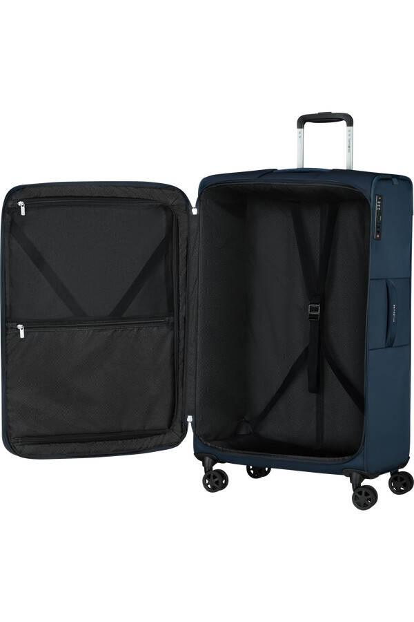 carrinho de bebê urbify spinner expansível 4 rodas 78cm azul marinho