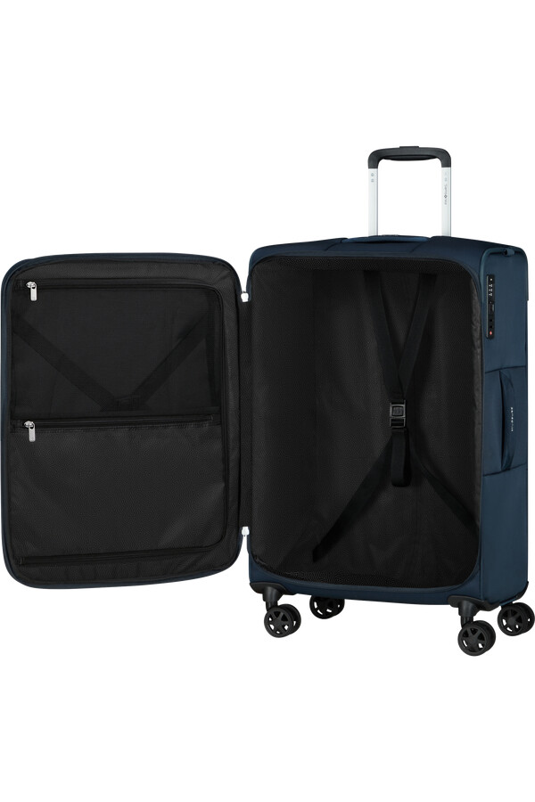 carrinho de bebê urbify spinner expansível 4 rodas 68cm azul marinho