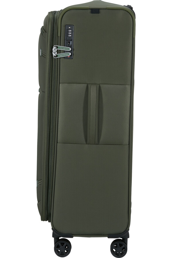 carrinho giratório expansível gotwist 4 rodas 78cm verde