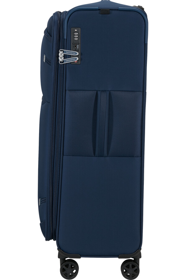 carrinho de bebê gotwist spinner expansível 4 rodas 78cm azul marinho