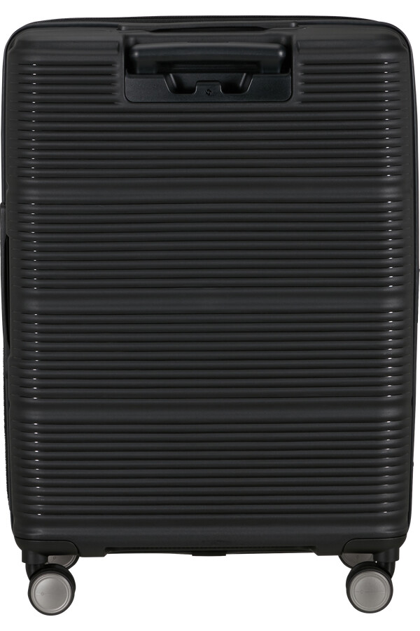 carrinho paralux spinner expansível 4 rodas 67cm preto