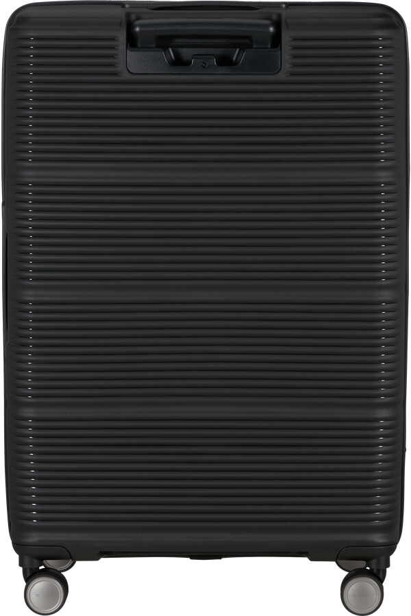 carrinho paralux spinner expansível 4 rodas 75cm preto