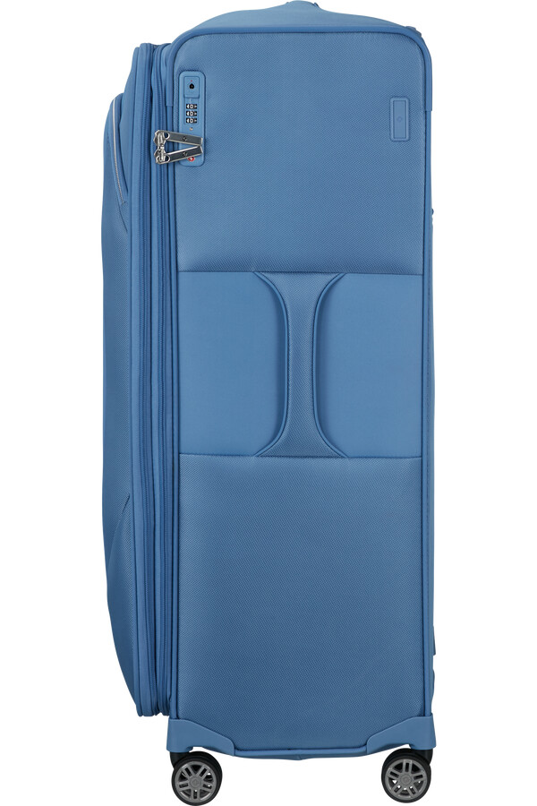 carrinho de bebê re-lite spinner expansível 4 rodas 83cm azul capri