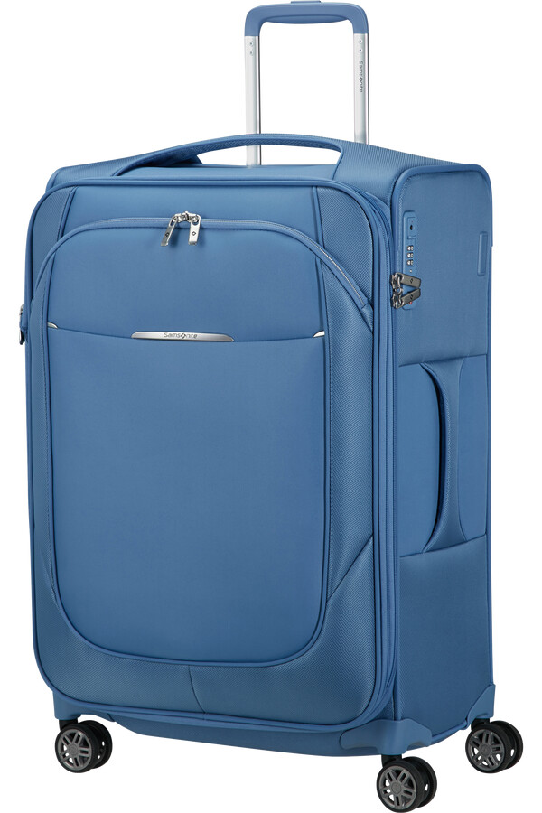 carrinho de bebê re-lite spinner expansível 4 rodas 67cm azul capri
