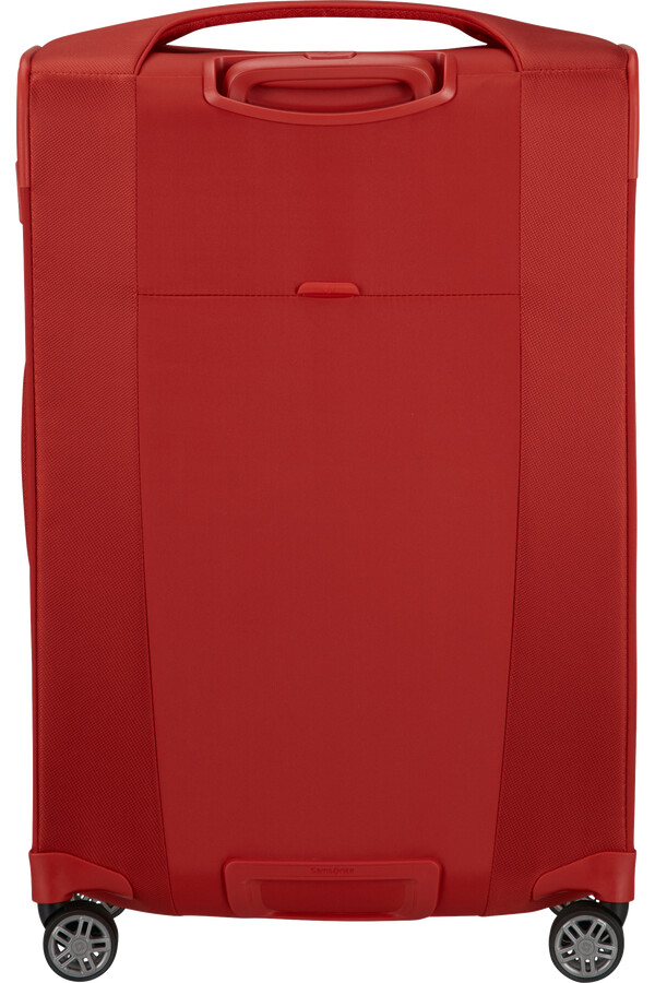 carrinho de bebê re-lite spinner expansível 4 rodas 67cm vermelho papoula