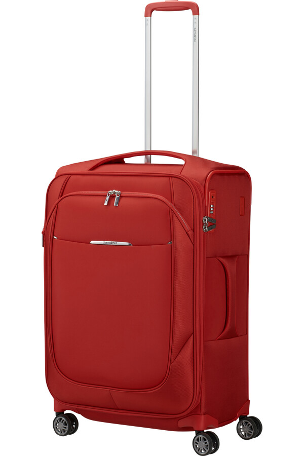 carrinho de bebê re-lite spinner expansível 4 rodas 67cm vermelho papoula