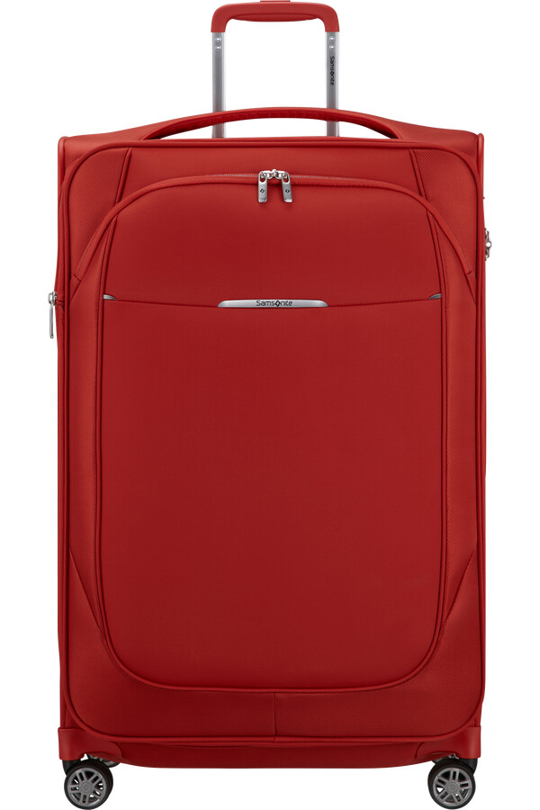 carrinho de bebê re-lite spinner expansível 4 rodas 78cm vermelho papoula