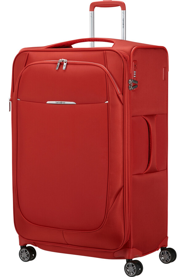 carrinho de bebê re-lite spinner expansível 4 rodas 78cm vermelho papoula