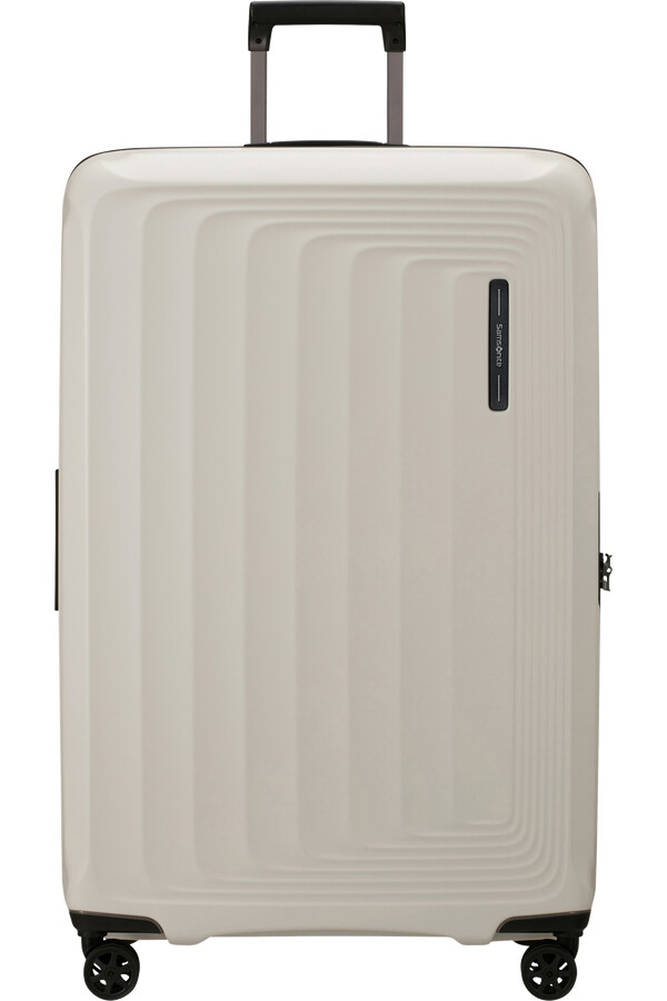 nuon spinner expansível 4 rodas 81cm quartzo fosco
