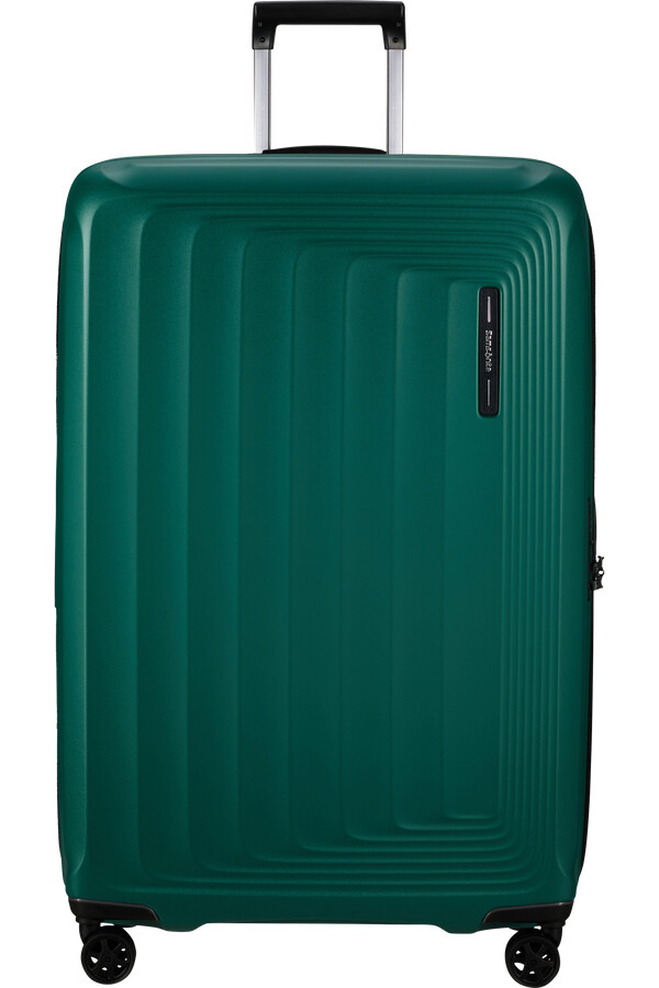 nuon spinner expansível 4 rodas 81cm verde pinheiro
