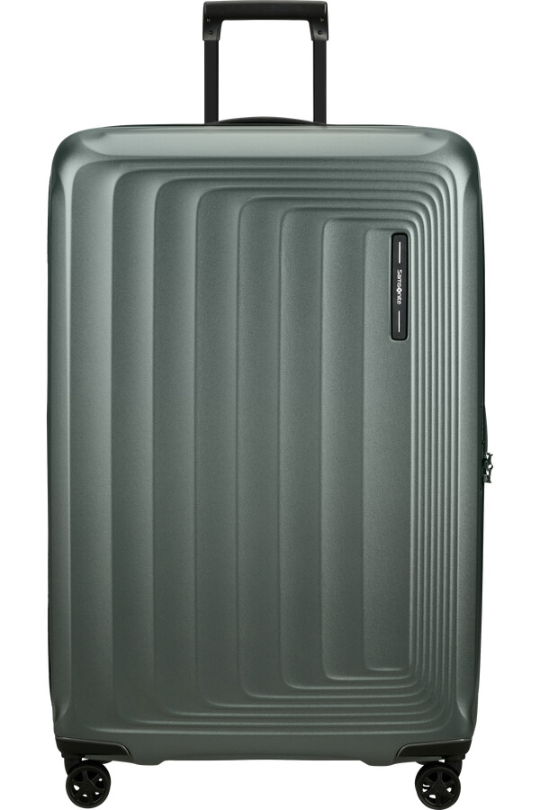 nuon spinner expansível 4 rodas 81cm matt sage khaki