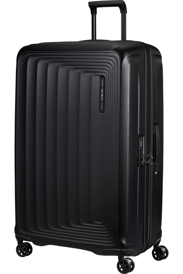 nuon spinner expansível 4 rodas 81cm grafite fosco