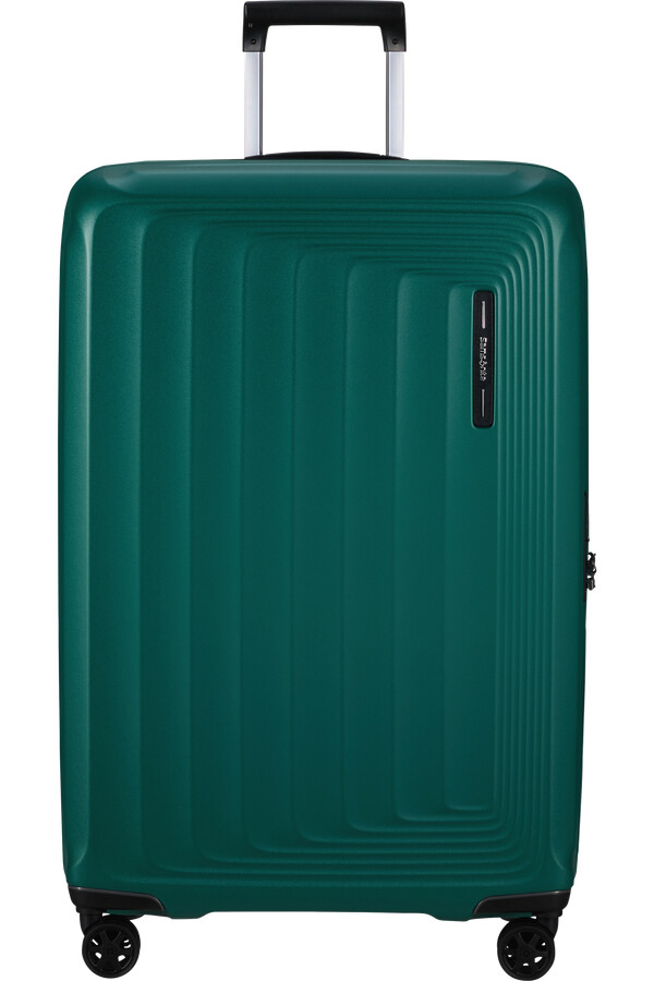 nuon spinner expansível 4 rodas 75cm verde pinheiro
