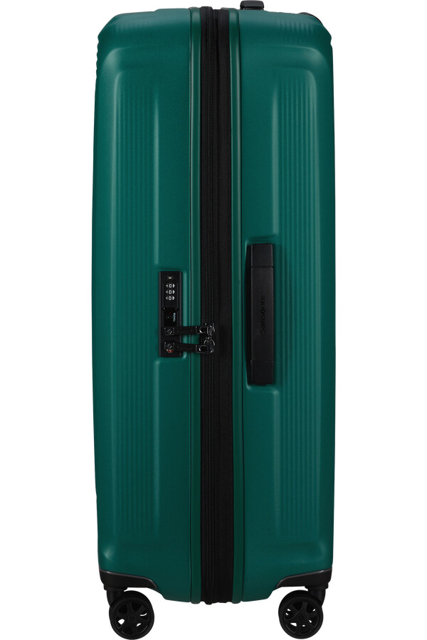 nuon spinner expansível 4 rodas 75cm verde pinheiro