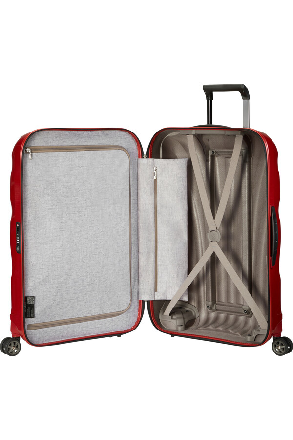 c-lite spinner 4 rodas 75cm vermelho chili