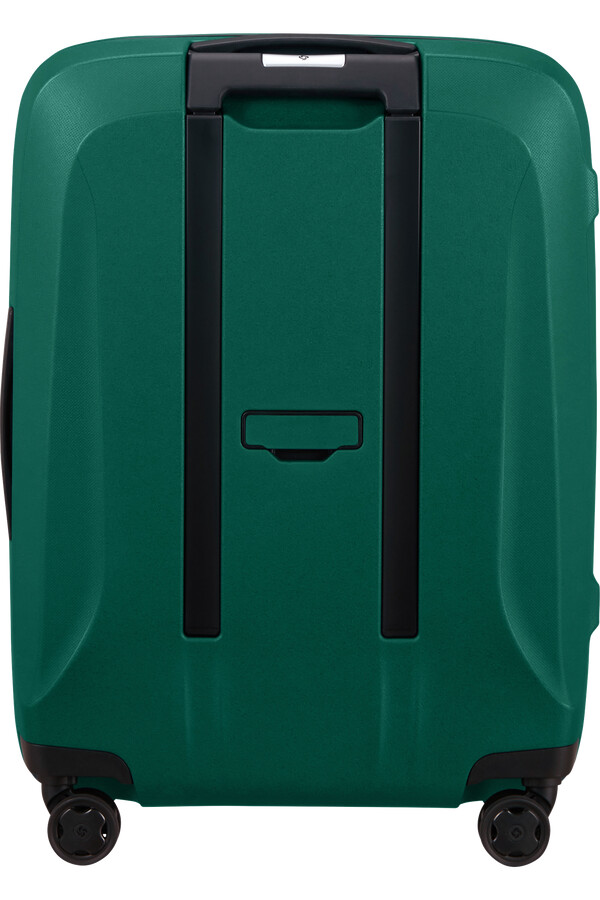mala expansível essens spinner 4 rodas 55cm verde alpino