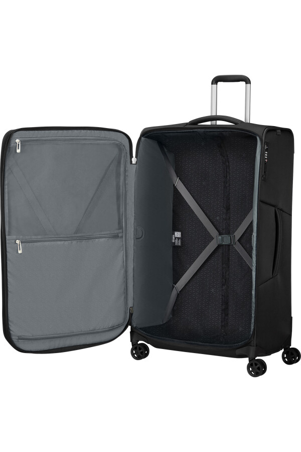carrinho de bebê expansível respark spinner 4 rodas 79cm preto ozone