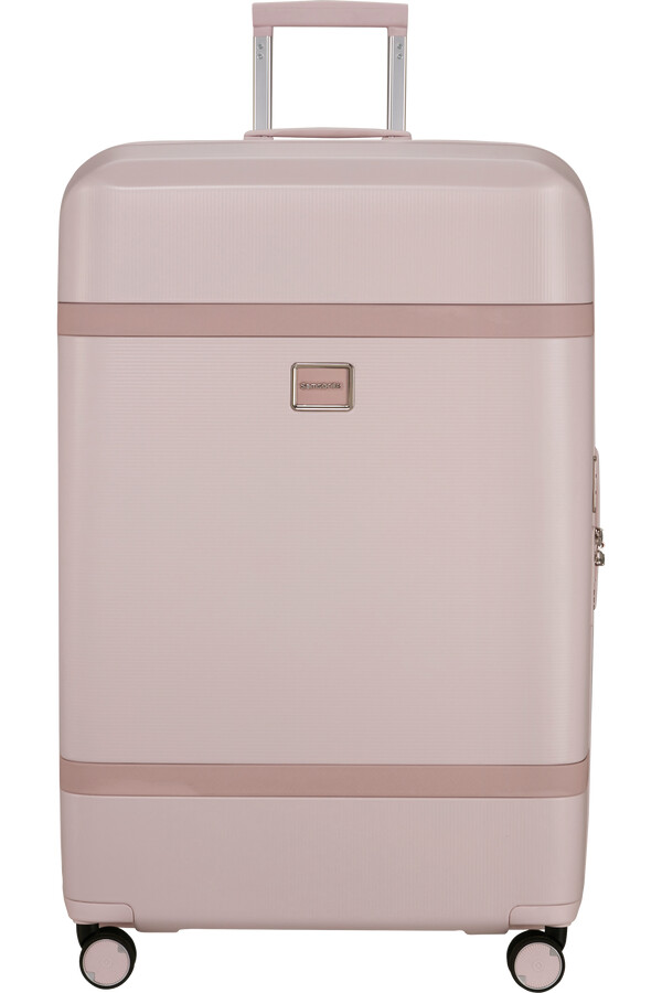 image spinner expansível 4 rodas 81cm rosa