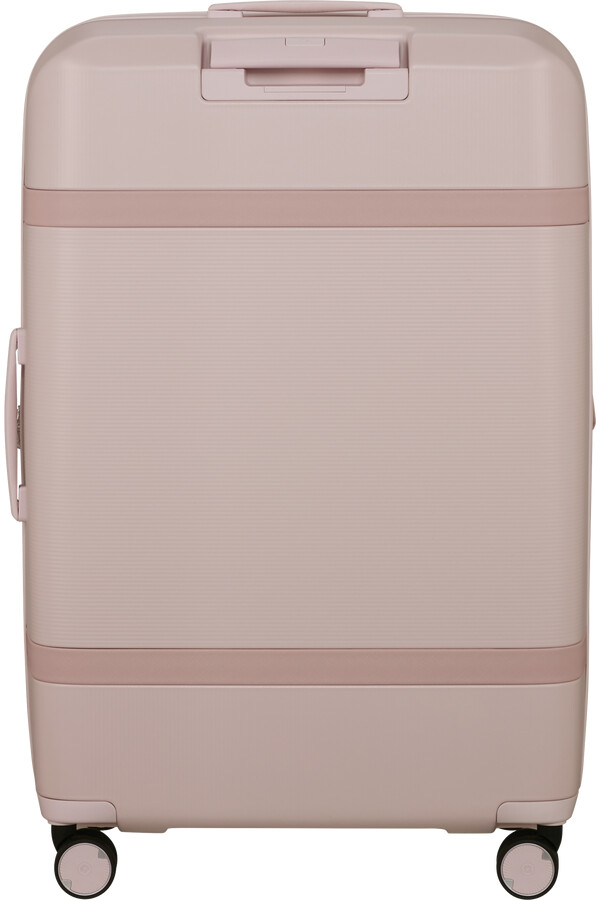 image spinner expansível 4 rodas 75cm rosa