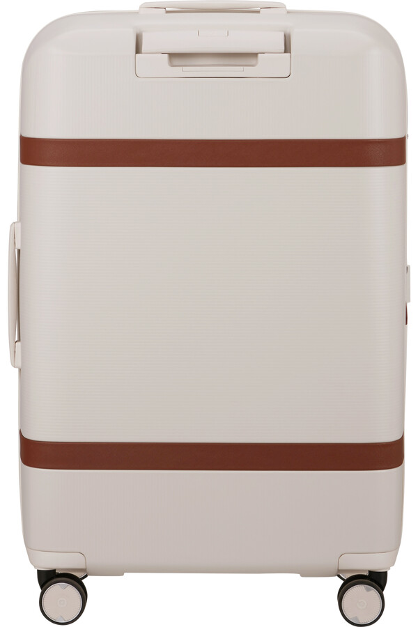 mala giratória image spinner expansível 4 rodas 69cm marfim