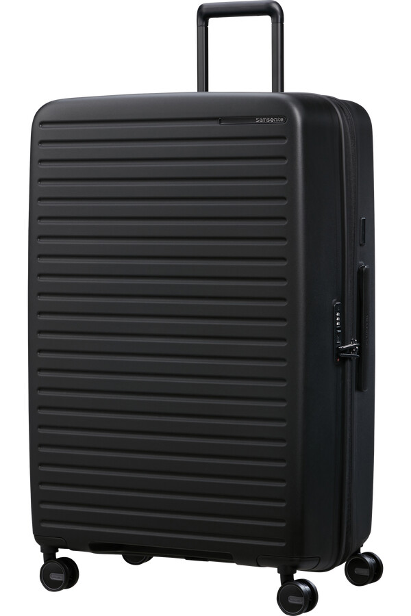 carrinho expansível restackd spinner 4 rodas 81cm preto