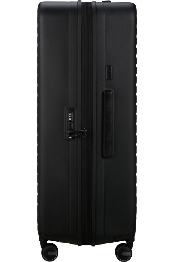 carrinho expansível restackd spinner 4 rodas 81cm preto