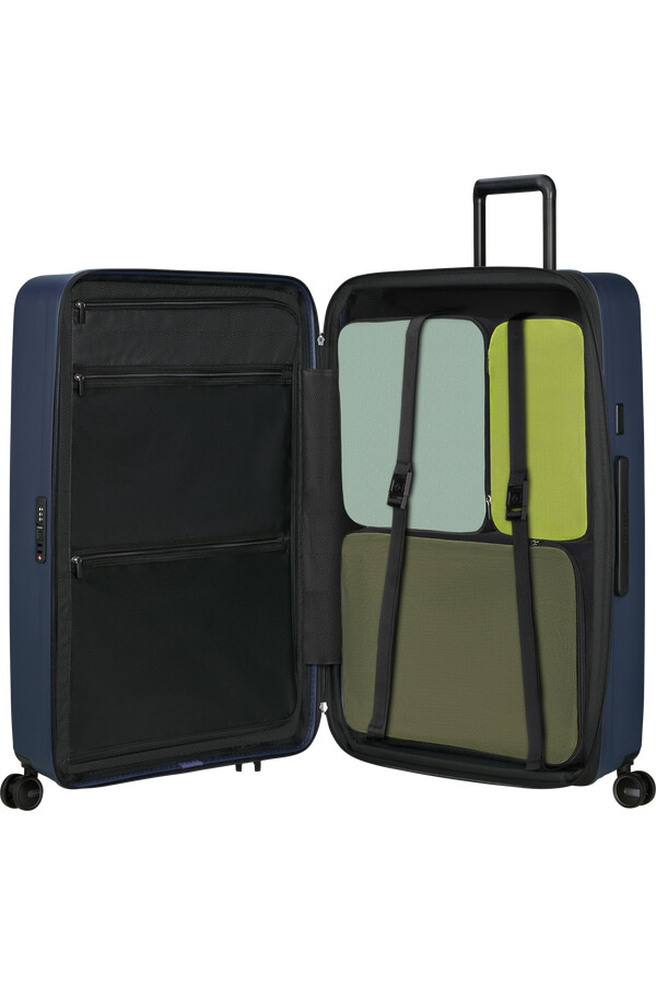 carrinho de bebê restackd spinner expansível 4 rodas 81cm midnight