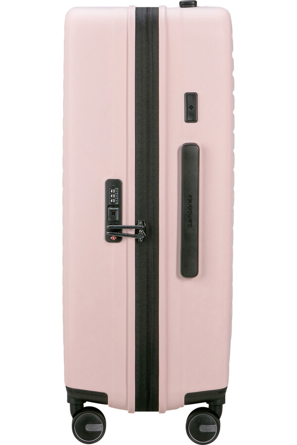 carrinho de bebê restackd spinner expansível 4 rodas 68cm rosa