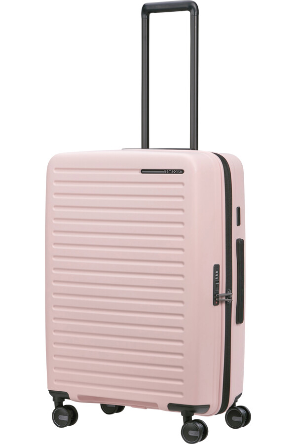 carrinho de bebê restackd spinner expansível 4 rodas 68cm rosa