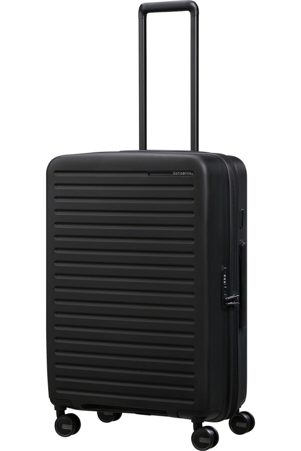 carrinho expansível restackd spinner 4 rodas 68cm preto