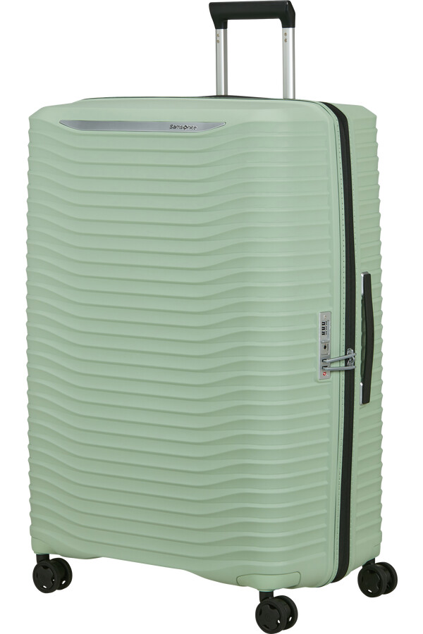 upscape spinner expansível 4 rodas 81cm verde sálvia