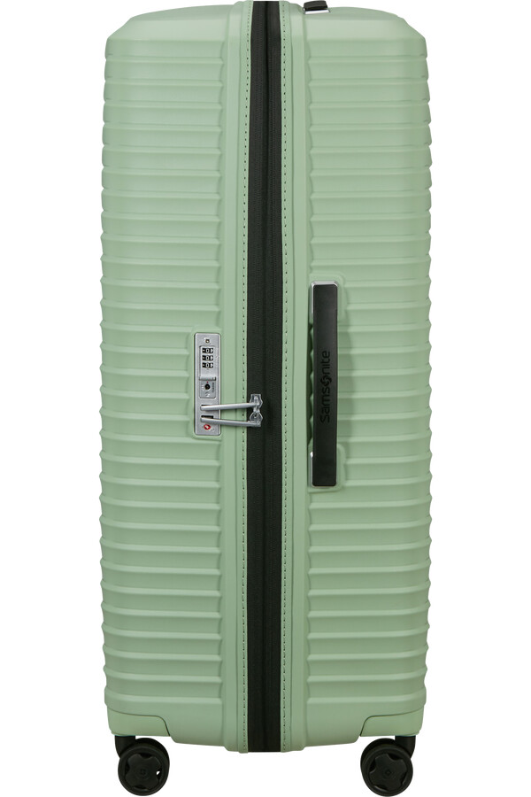 upscape spinner expansível 4 rodas 81cm verde sálvia