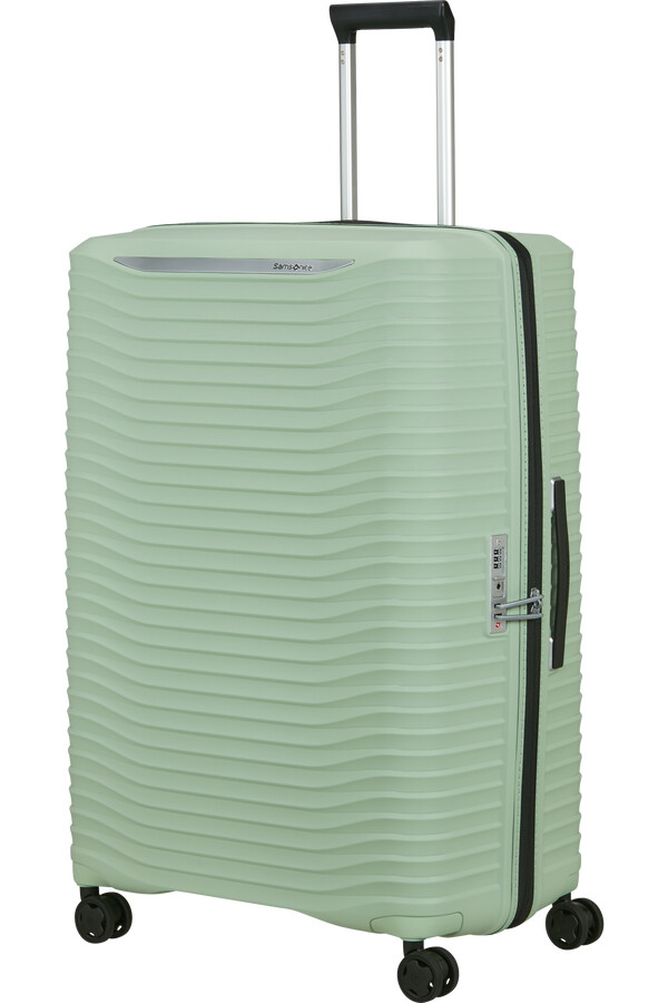 upscape spinner expansível 4 rodas 81cm verde sálvia