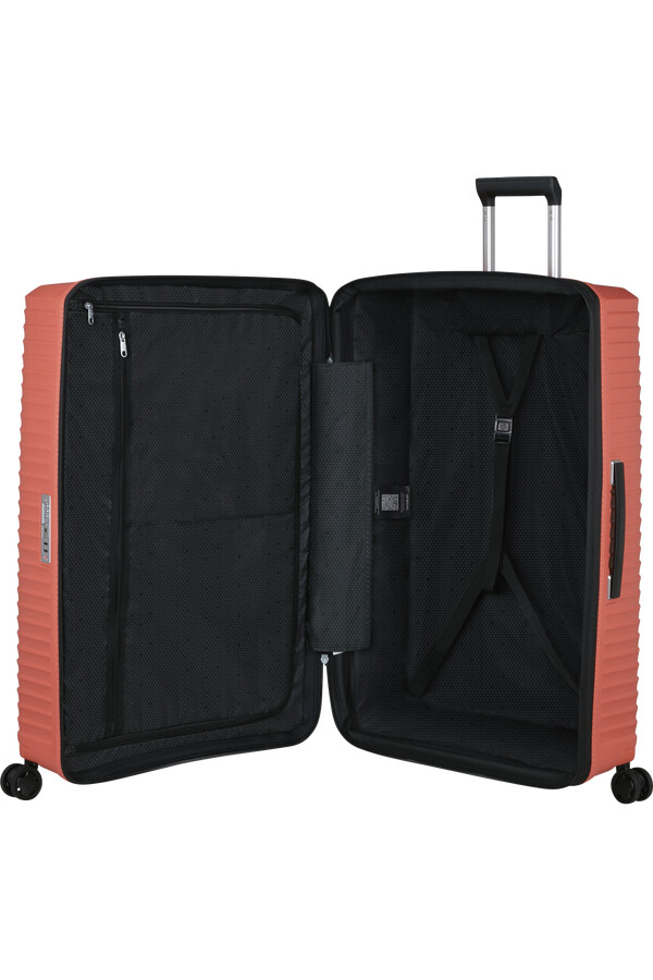 upscape spinner expansível 4 rodas 81cm argila